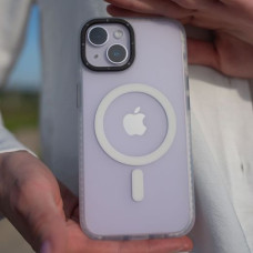Чохол CasePro Frosted with MagSafe White для iPhone 13