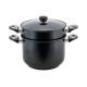 Пароварка антипригарна Kamille - 240 мм x 8 л x 1 решітка (5825)