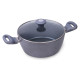 Каструля антипригарна Kamille - 240 мм x 4 л Granite (4281GR)