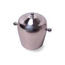 Відро для льоду Kamille - 1200 мл двостінними з кришкою (4355)