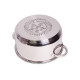 Пароварка нержавіюча Kamille - 240 мм x 5,5 л x 2 решітки (5817)