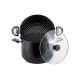 Пароварка антипригарна Kamille - 260 мм x 10 л x 1 решітка (5831)