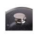 Каструля антипригарна Kamille - 240 мм x 4,5 л мармур (4405)